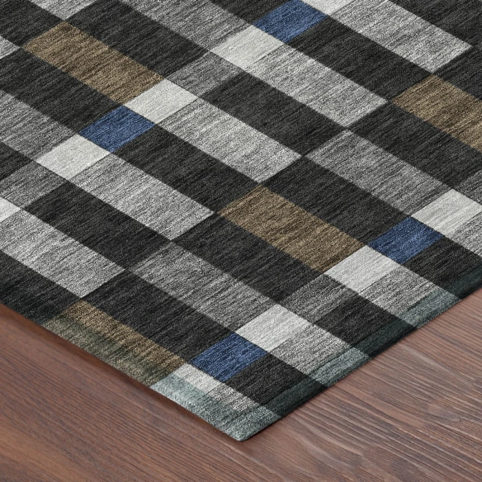 Addison Rugs Chantille Black ACN2548 5ft. x 7ft.6in. Rect. Rug