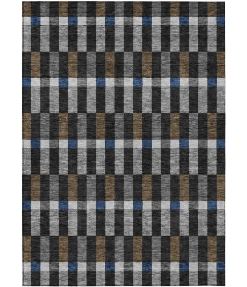 Addison Rugs Chantille Black ACN2548 5ft. x 7ft.6in. Rect. Rug