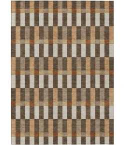 Addison Rugs Chantille Brown ACN2548 5ft. x 7ft.6in. Rect. Rug
