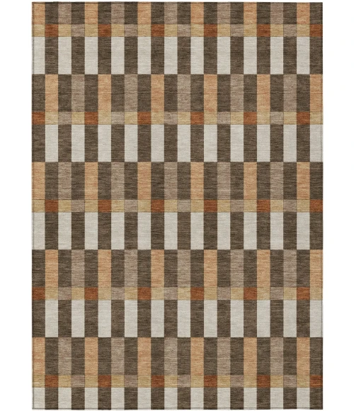 Addison Rugs Chantille Brown ACN2548 5ft. x 7ft.6in. Rect. Rug