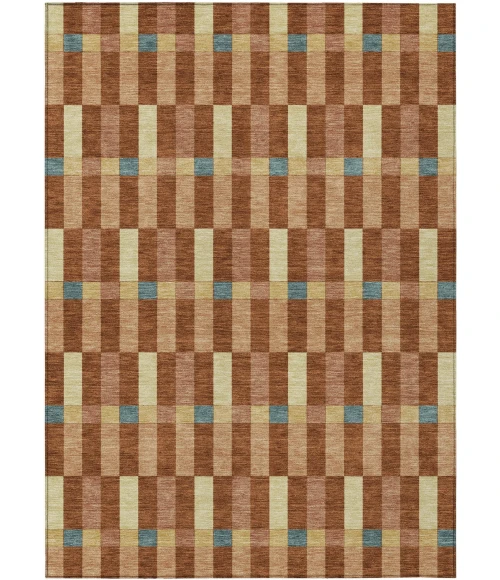 Addison Rugs Chantille Orange ACN2548 8ft. x 10ft. Rect. Rug