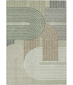 Addison Rugs Chantille Green ACN2549 9ft. x 12ft. Rect. Rug