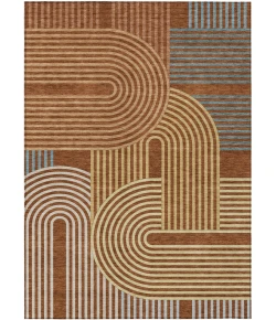 Addison Rugs Chantille Orange ACN2549 5ft. x 7ft.6in. Rect. Rug