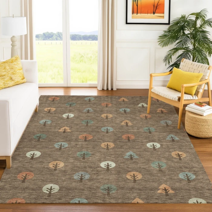 Addison Rugs Chantille Brown ACN2550 8ft. x 10ft. Rect. Rug