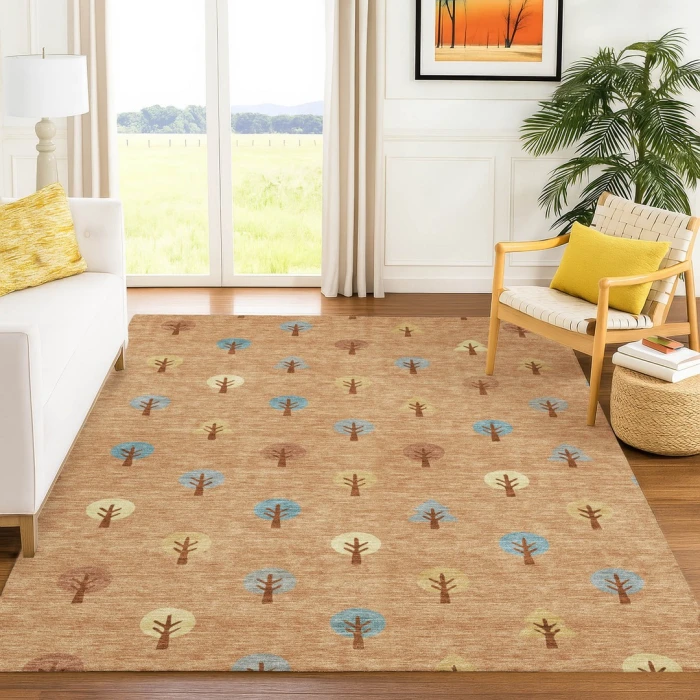 Addison Rugs Chantille Orange ACN2550 5ft. x 7ft.6in. Rect. Rug