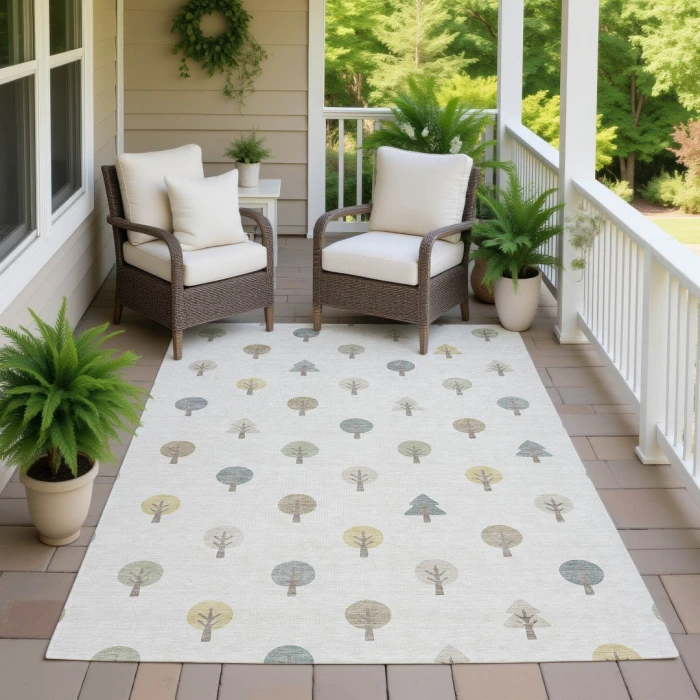 Addison Rugs Chantille Ivory ACN2550 8ft. x 10ft. Rect. Rug