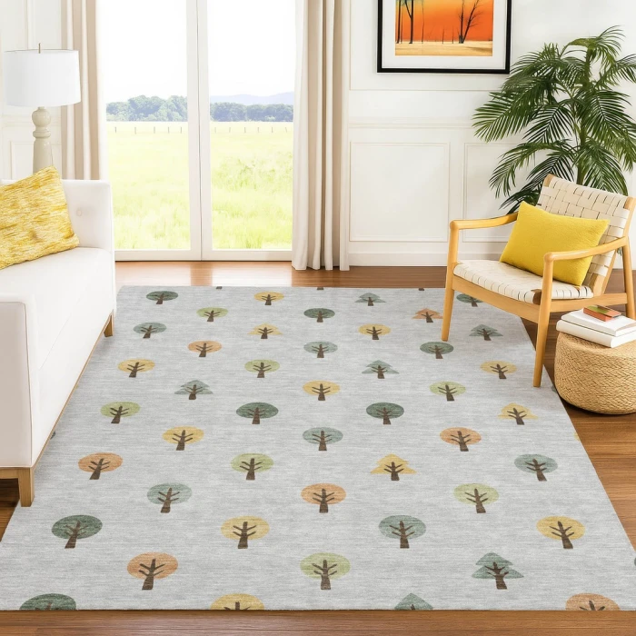 Addison Rugs Chantille Gray ACN2550 9ft. x 12ft. Rect. Rug
