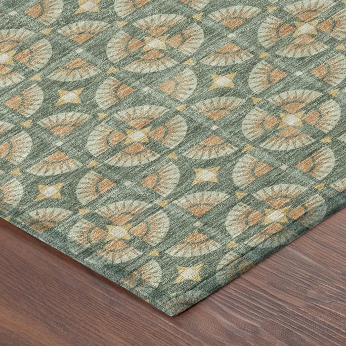 Addison Rugs Chantille Green ACN2552 8ft. x 10ft. Rect. Rug