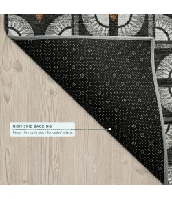 Addison Rugs Chantille Black ACN2552 5ft. x 7ft.6in. Rect. Rug
