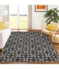 Addison Rugs Chantille Black ACN2552 5ft. x 7ft.6in. Rect. Rug