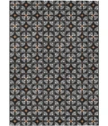 Addison Rugs Chantille Black ACN2552 5ft. x 7ft.6in. Rect. Rug