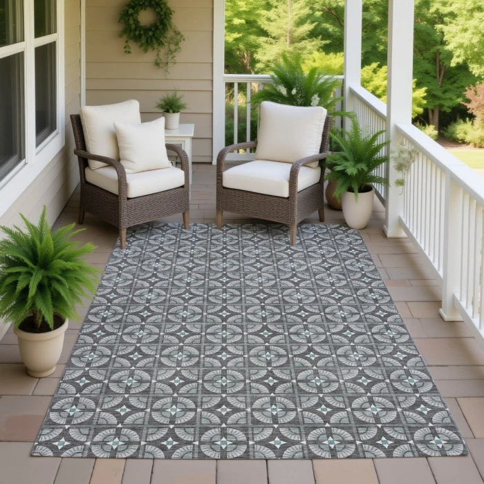Addison Rugs Chantille Gray ACN2552 5ft. x 7ft.6in. Rect. Rug