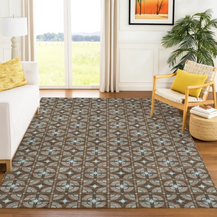 Addison Rugs Chantille Brown ACN2552 9ft. x 12ft. Rect. Rug