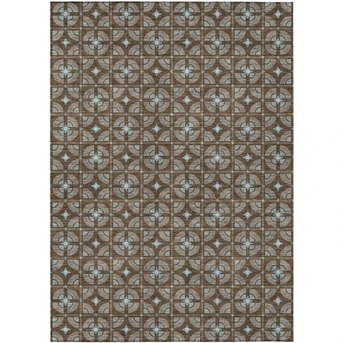 Addison Rugs Chantille Brown ACN2552 9ft. x 12ft. Rect. Rug