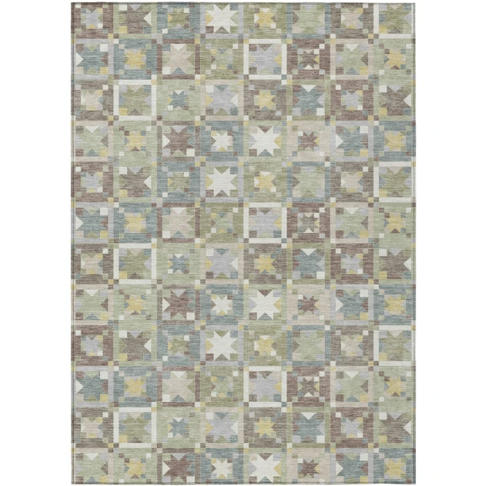 Addison Rugs Chantille Green ACN2553 8ft. x 10ft. Rect. Rug
