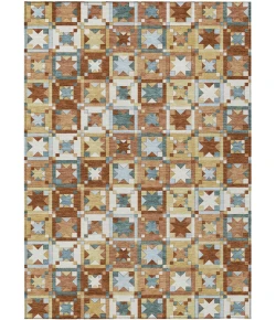Addison Rugs Chantille Orange ACN2553 5ft. x 7ft.6in. Rect. Rug