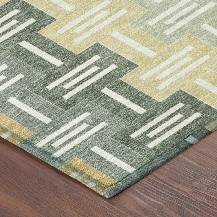 Addison Rugs Chantille Green ACN2556 8ft. x 10ft. Rect. Rug
