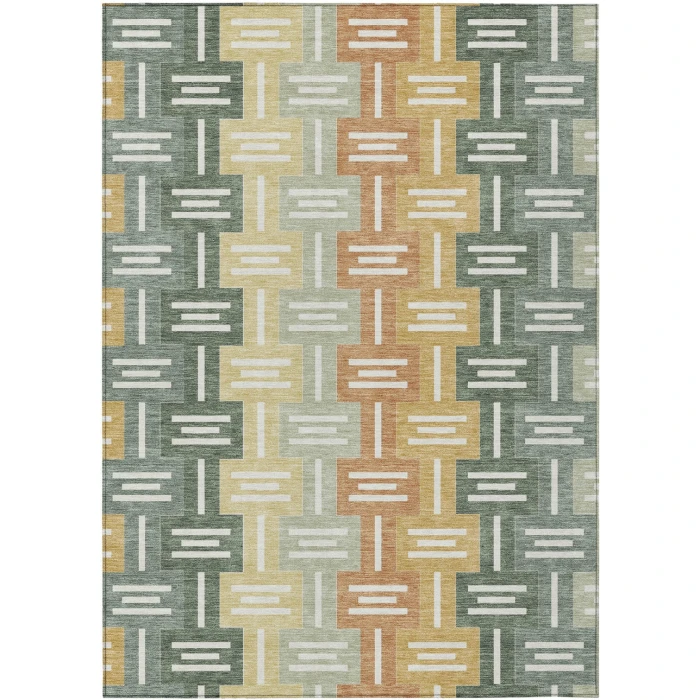 Addison Rugs Chantille Green ACN2556 8ft. x 10ft. Rect. Rug