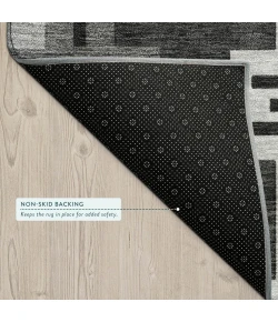 Addison Rugs Chantille Black ACN2556 5ft. x 7ft.6in. Rect. Rug