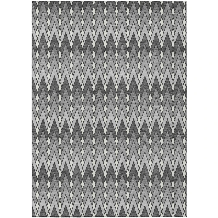 Addison Rugs Chantille Gray ACN2558 5ft. x 7ft.6in. Rect. Rug