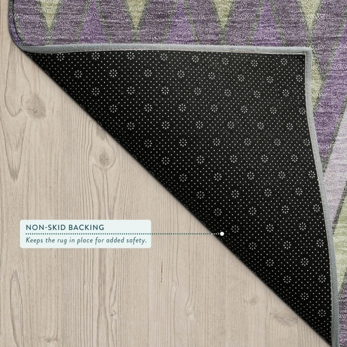 Addison Rugs Chantille Purple ACN2558 5ft. x 7ft.6in. Rect. Rug