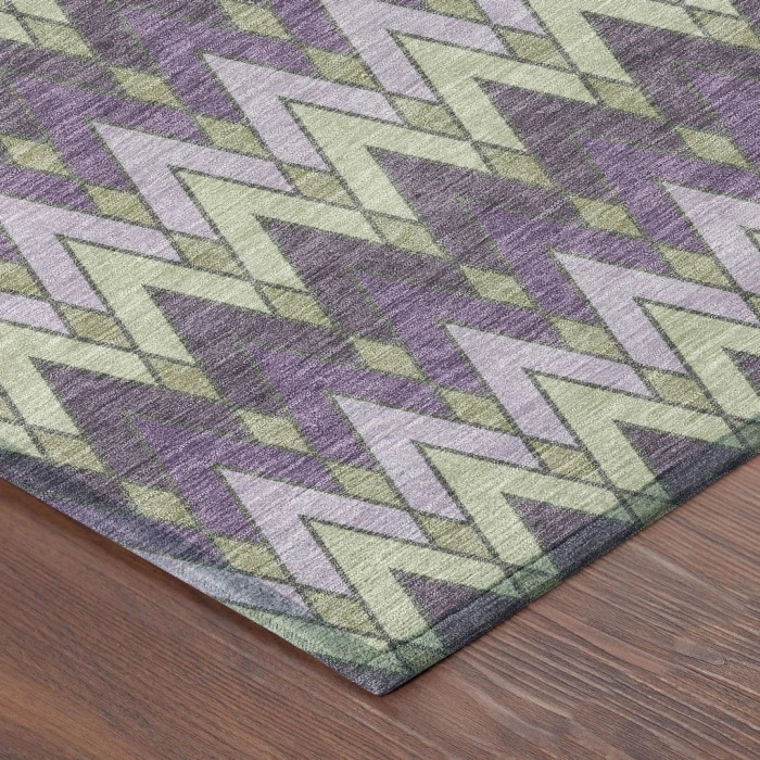 Addison Rugs Chantille Purple ACN2558 5ft. x 7ft.6in. Rect. Rug