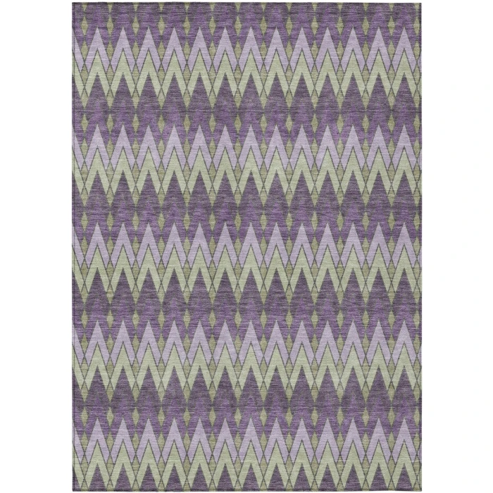 Addison Rugs Chantille Purple ACN2558 5ft. x 7ft.6in. Rect. Rug