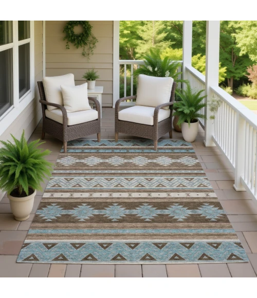 Addison Rugs Chantille Brown ACN2561 5ft. x 7ft.6in. Rect. Rug