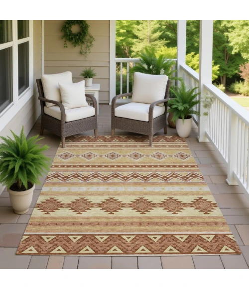Addison Rugs Chantille Gold ACN2561 5ft. x 7ft.6in. Rect. Rug