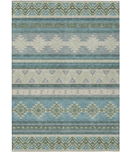 Addison Rugs Chantille Teal ACN2561 5ft. x 7ft.6in. Rect. Rug