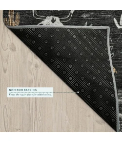 Addison Rugs Chantille Black ACN2562 8ft. x 10ft. Rect. Rug