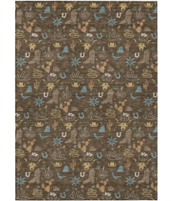 Addison Rugs Chantille Brown ACN2562 9ft. x 12ft. Rect. Rug