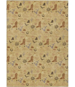 Addison Rugs Chantille Gold ACN2562 9ft. x 12ft. Rect. Rug