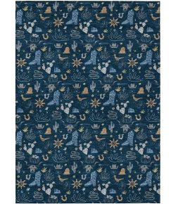 Addison Rugs Chantille Blue ACN2562 9ft. x 12ft. Rect. Rug