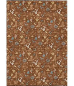 Addison Rugs Chantille Orange ACN2562 5ft. x 7ft.6in. Rect. Rug