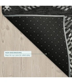 Addison Rugs Chantille Black ACN2563 9ft. x 12ft. Rect. Rug
