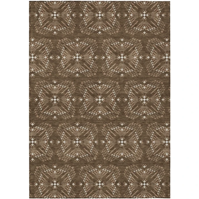 Addison Rugs Chantille Brown ACN2563 5ft. x 7ft.6in. Rect. Rug