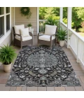 Addison Rugs Chantille Black ACN2564 8ft. x 10ft. Rect. Rug