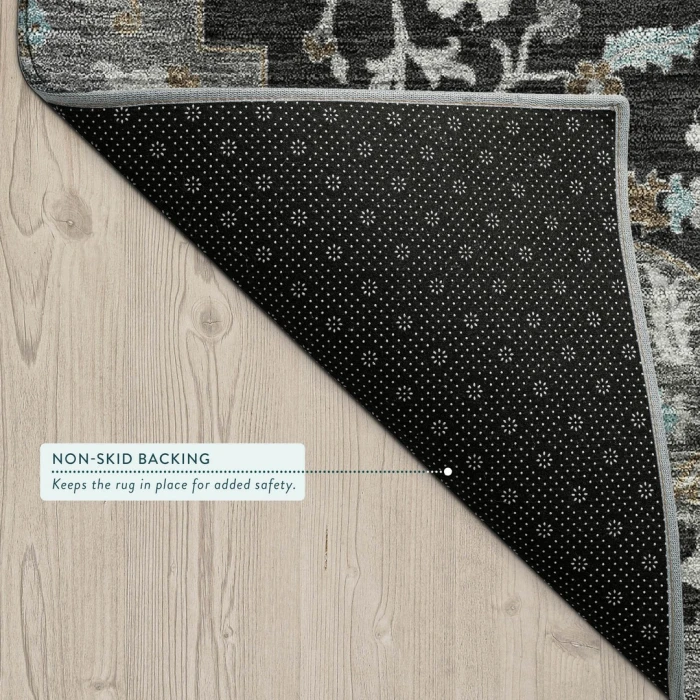 Addison Rugs Chantille Black ACN2564 8ft. x 10ft. Rect. Rug