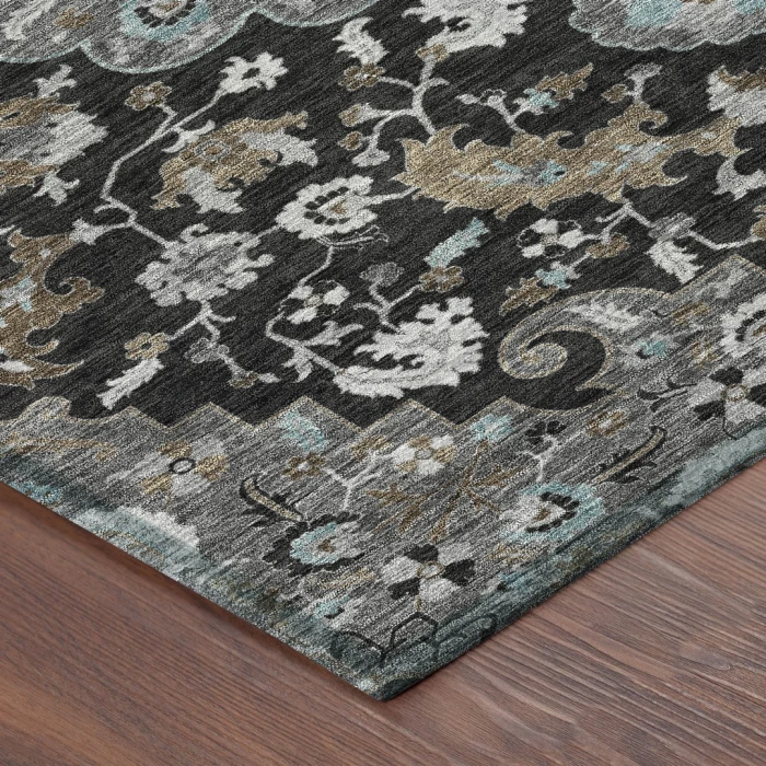 Addison Rugs Chantille Black ACN2564 8ft. x 10ft. Rect. Rug