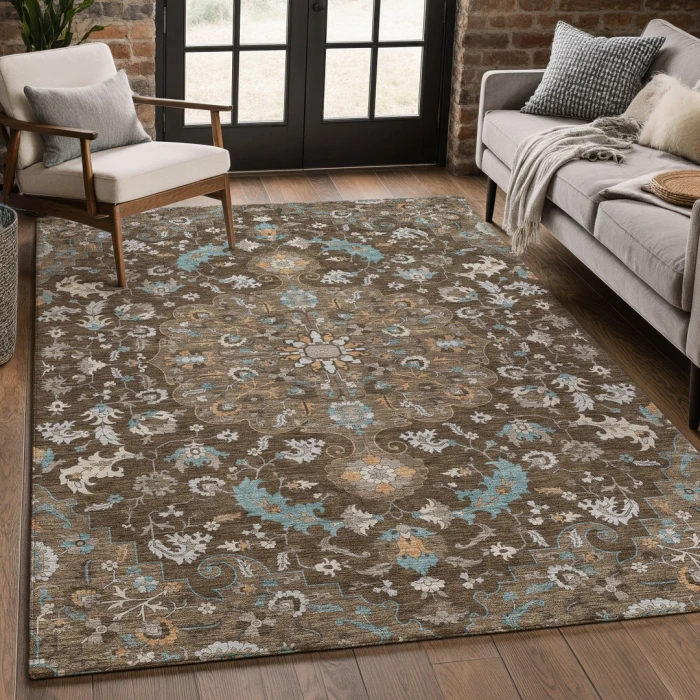 Addison Rugs Chantille Brown ACN2564 8ft. x 10ft. Rect. Rug