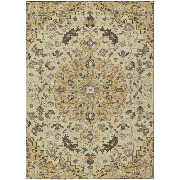 Addison Rugs Chantille Gold ACN2564 9ft. x 12ft. Rect. Rug