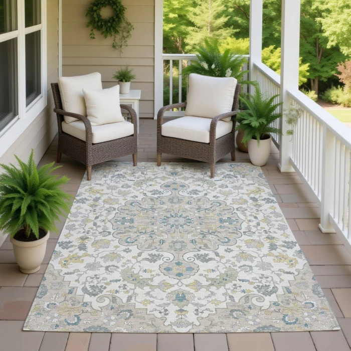 Addison Rugs Chantille Ivory ACN2564 9ft. x 12ft. Rect. Rug