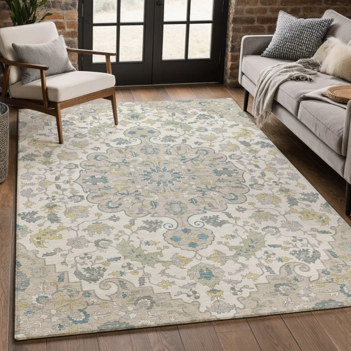 Addison Rugs Chantille Ivory ACN2564 9ft. x 12ft. Rect. Rug
