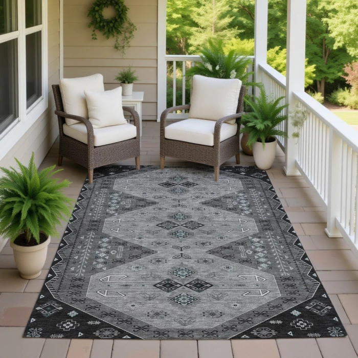Addison Rugs Chantille Gray ACN2565 5ft. x 7ft.6in. Rect. Rug
