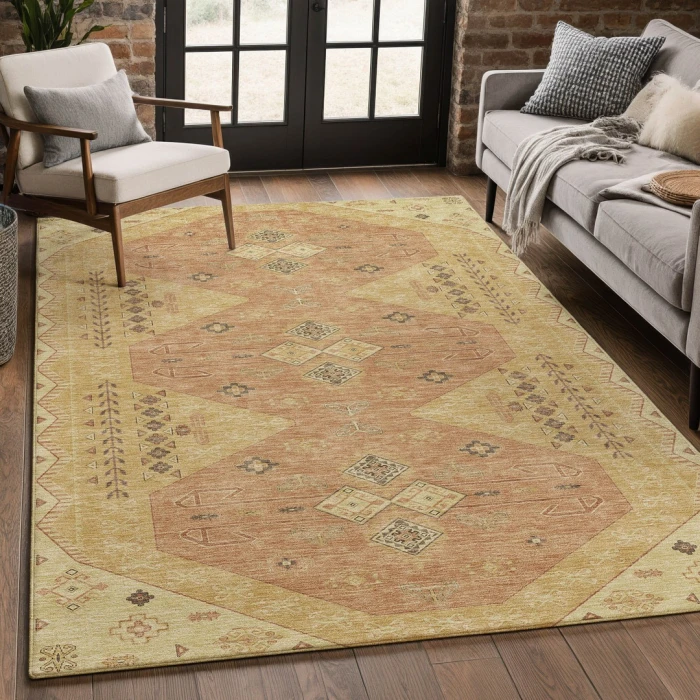 Addison Rugs Chantille Gold ACN2565 5ft. x 7ft.6in. Rect. Rug