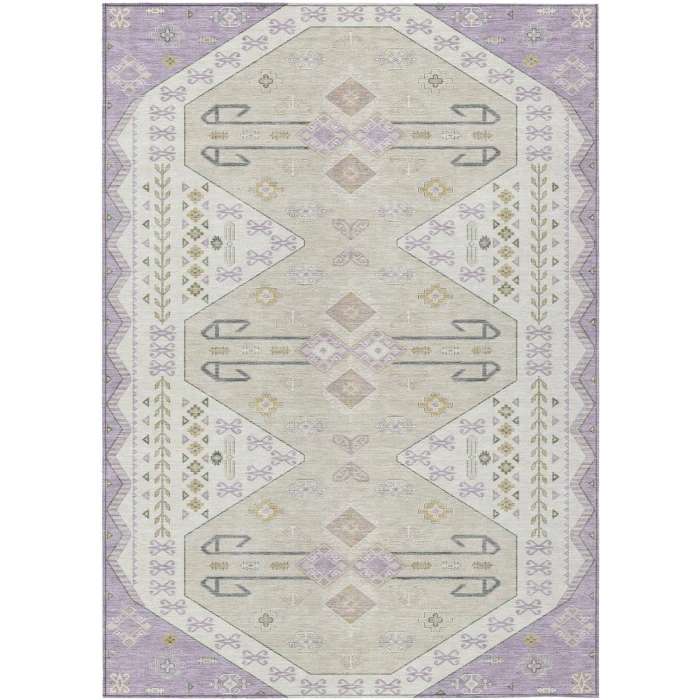 Addison Rugs Chantille Purple ACN2565 5ft. x 7ft.6in. Rect. Rug