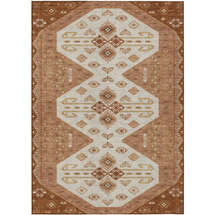 Addison Rugs Chantille Orange ACN2565 5ft. x 7ft.6in. Rect. Rug