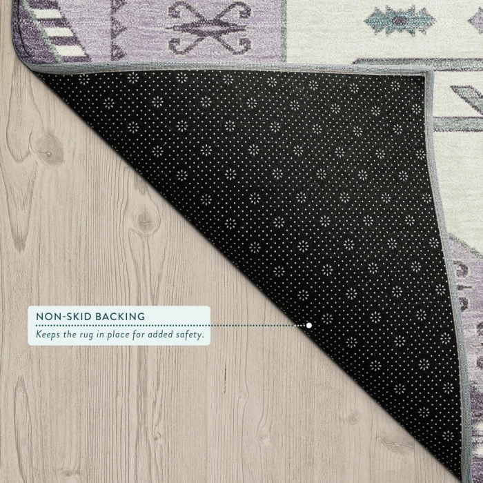 Addison Rugs Chantille Purple ACN2565 5ft. x 7ft.6in. Rect. Rug