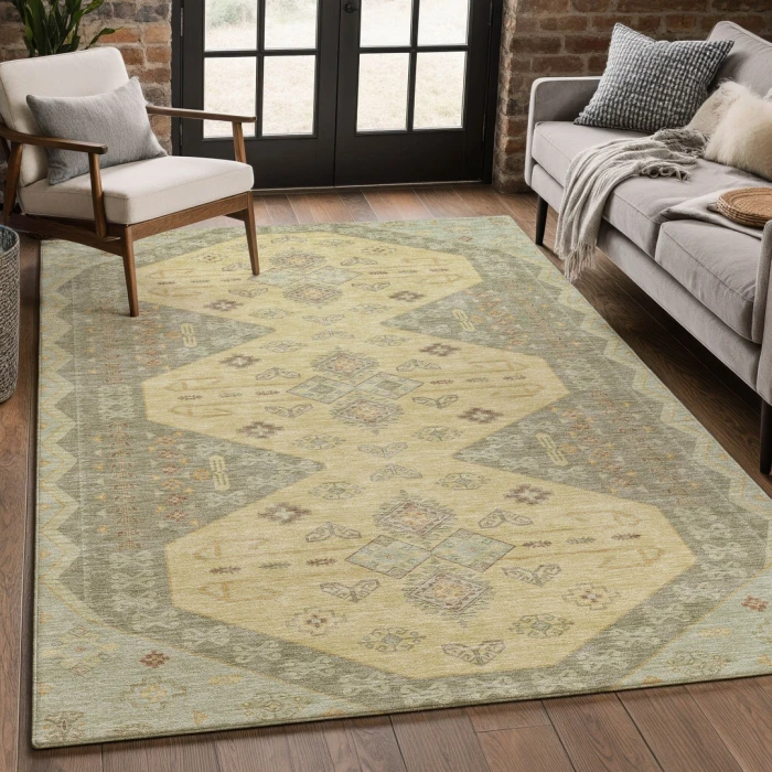 Addison Rugs Chantille Green ACN2565 5ft. x 7ft.6in. Rect. Rug